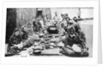 Hawaiians at a banquet, Hawaii by RM Clutterbuck