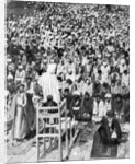 Pious Moslems gathered at the 'Durbar of God', Mecca, Saudi Arabia by Anonymous