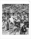 Pious Moslems gathered at the 'Durbar of God', Mecca, Saudi Arabia by Anonymous
