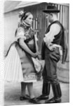 A young Slovak couple, Hungary by AW Cutler