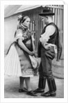 A young Slovak couple, Hungary by AW Cutler