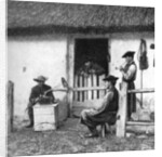 Leisure time for cowherds, Hungary by AW Cutler