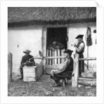 Leisure time for cowherds, Hungary by AW Cutler