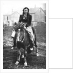 A milkmaid on her morning round, Iceland by Anonymous