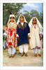Kashmiri women, India by Publishers Photo Service