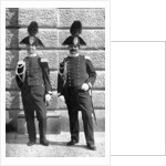 Two Italian policemen by Donald McLeish