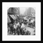 A street scene in Chicago, Illinois, USA by Underwood & Underwood