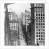From the Empire building past Trinity Church up Broadway by Underwood & Underwood