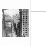 From the Empire building past Trinity Church up Broadway by Underwood & Underwood