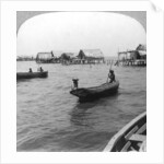 Indians in log canoes, Lake Maracaibo, Venezuela by Anonymous