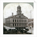 Faneuil Hall, Boston, Massachusetts, USA by Anonymous