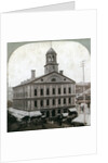 Faneuil Hall, Boston, Massachusetts, USA by Anonymous