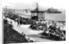 The bandstand and pier, Eastbourne, East Sussex by E Dennis