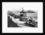 The bandstand and pier, Eastbourne, East Sussex by E Dennis