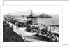 The bandstand and pier, Eastbourne, East Sussex by E Dennis