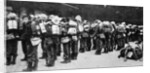 French soldiers at a railway station, Paris, First World War by Anonymous