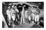 French sappers laying mines, France, First World War by Anonymous