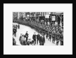 The Citizen Army of Territorials, Strand, London, First World War by Anonymous