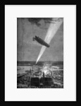 Zeppelin bombardment of Antwerp, First World War by RG Mathews