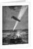 Zeppelin bombardment of Antwerp, First World War by RG Mathews