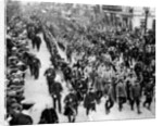 German troops as prisoners in Antwerp, Belgium, First World War by Anonymous