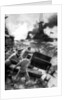 British sailors throwing overboard luxuries, North Sea, First World War by Anonymous