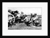 Russian Howitzer at practice fire, First World War by Anonymous