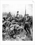 Cossack attack on German troops, East Prussia, First World War by Anonymous