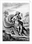 Allegorical view of America by Cornelis de Visscher