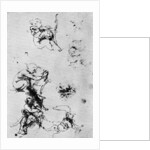 Studies for a 'Madonna Del Gatto' by Leonardo Da Vinci