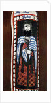 Painted figure of a Christian priest at Jausaq, Samarra, Iraq by Anonymous