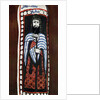 Painted figure of a Christian priest at Jausaq, Samarra, Iraq by Anonymous