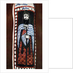 Painted figure of a Christian priest at Jausaq, Samarra, Iraq by Anonymous