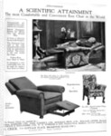 An advertisement for 'Premier' easy chairs by Anonymous