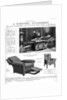 An advertisement for 'Premier' easy chairs by Anonymous