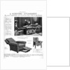 An advertisement for 'Premier' easy chairs by Anonymous