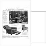 An advertisement for 'Premier' easy chairs by Anonymous