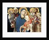 The Madonna and Child with Saints by Sano di Pietro