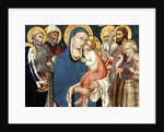 The Madonna and Child with Saints by Sano di Pietro