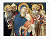 The Madonna and Child with Saints by Sano di Pietro