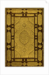 Embossed binding of Jami's 'Khansa, Five Poems' by Anonymous