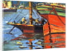 A Sunny Day at Buenos Aires by Benito Quinquela Martin