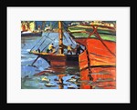 A Sunny Day at Buenos Aires by Benito Quinquela Martin