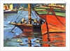 A Sunny Day at Buenos Aires by Benito Quinquela Martin