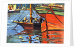A Sunny Day at Buenos Aires by Benito Quinquela Martin