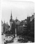 Marienplatz, Munich, Germany by Wurthle & Sons