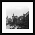 Marienplatz, Munich, Germany by Wurthle & Sons
