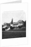 The Ruhmeshalle and Bavaria statue, Munich, Germany by Wurthle & Sons