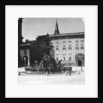 Court fountain and residence, Salzburg, Austria by Wurthle & Sons