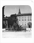 Court fountain and residence, Salzburg, Austria by Wurthle & Sons